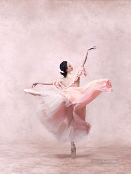 Dancing Ballet Painting - Queensland Ballet Dancer